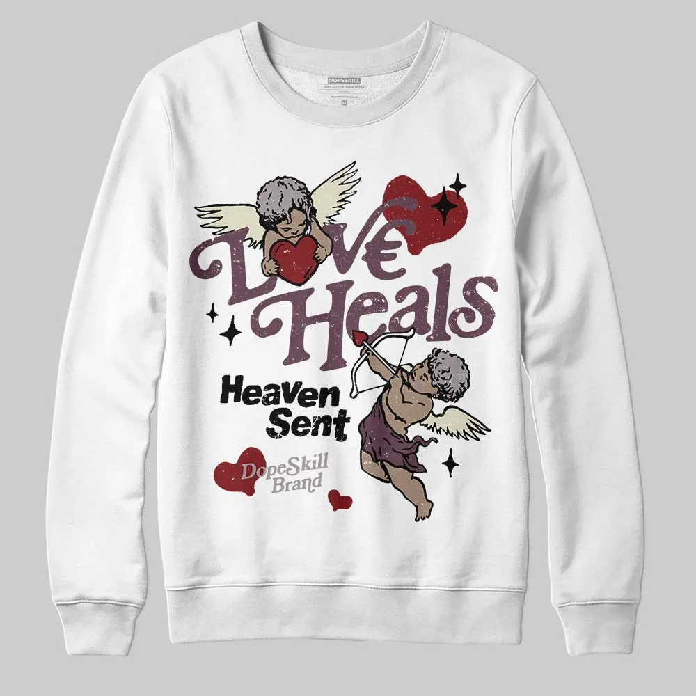 A Ma Maniere x Air 5s DopeSkill Sweatshirt New Love Heals Graphic sold by DopeSkill