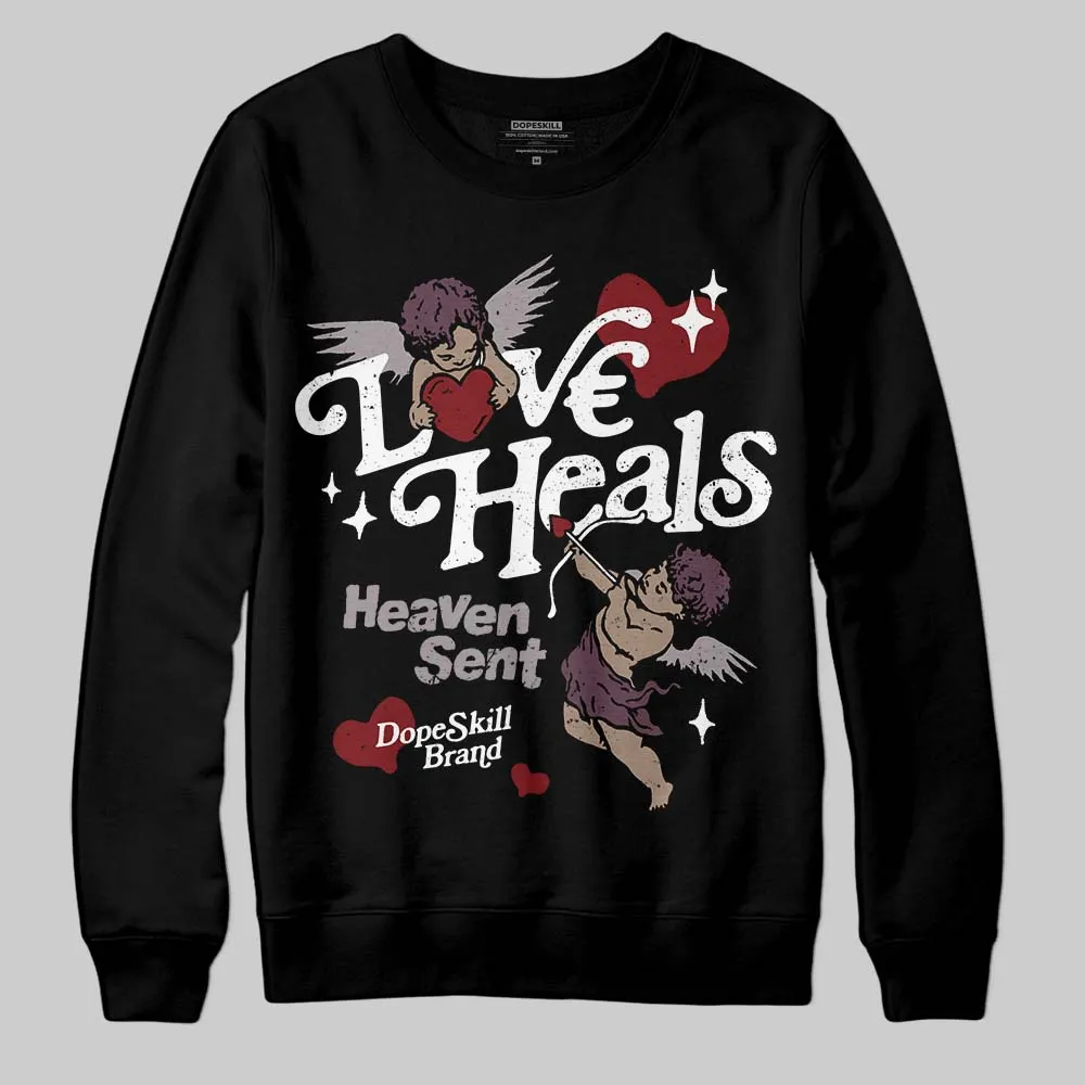 A Ma Maniere x Air 5s DopeSkill Sweatshirt New Love Heals Graphic sold by DopeSkill product image thumbnail 2