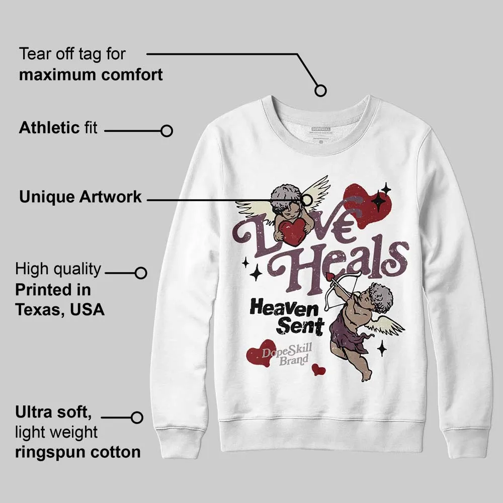 A Ma Maniere x Air 5s DopeSkill Sweatshirt New Love Heals Graphic sold by DopeSkill product image thumbnail 3