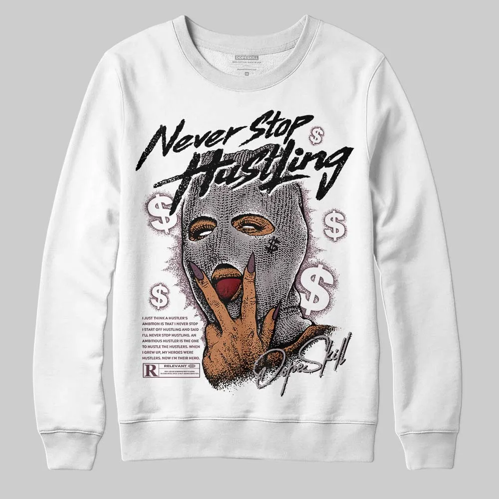 A Ma Maniere x Air 5s DopeSkill Sweatshirt Never Stop Hustling Graphic sold by DopeSkill
