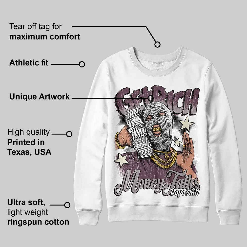 A Ma Maniere x Air 5s DopeSkill Sweatshirt Get Rich Graphic sold by DopeSkill product image thumbnail 3