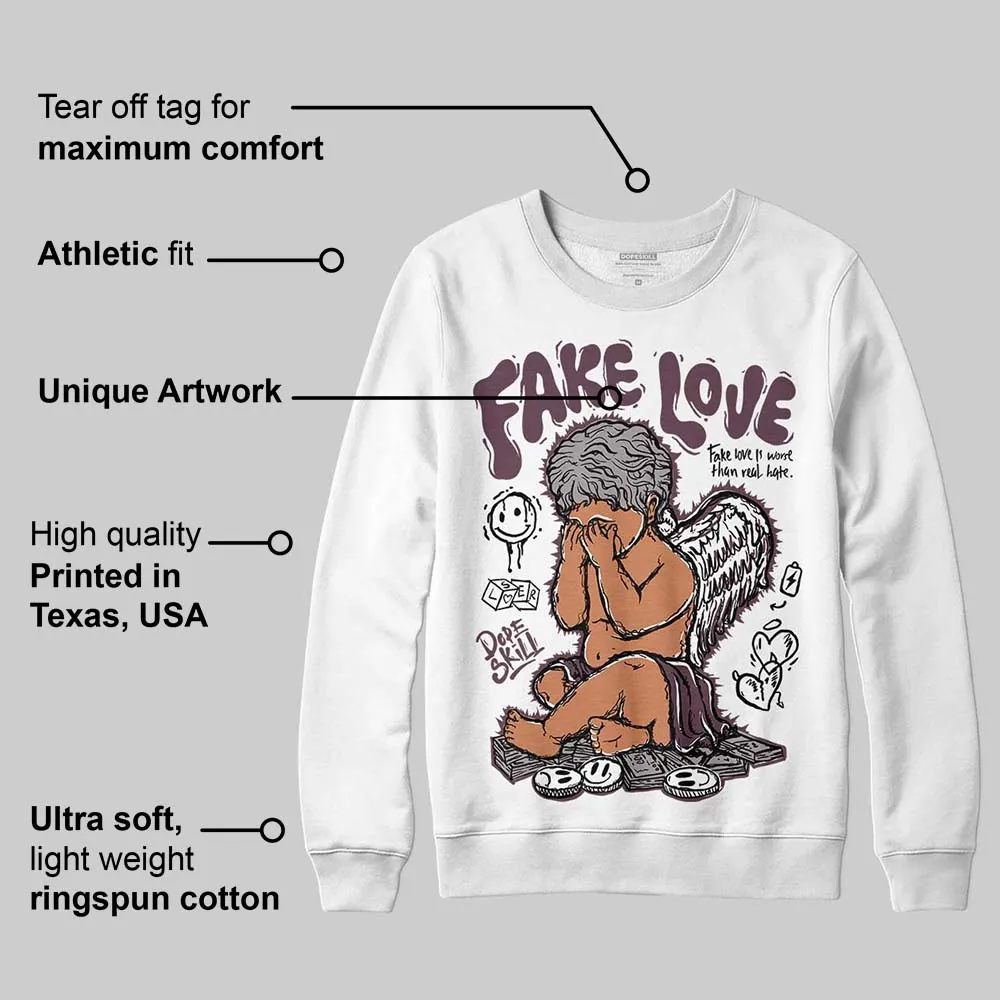 A Ma Maniere x Air 5s DopeSkill Sweatshirt False Love Graphic sold by DopeSkill product image thumbnail 3