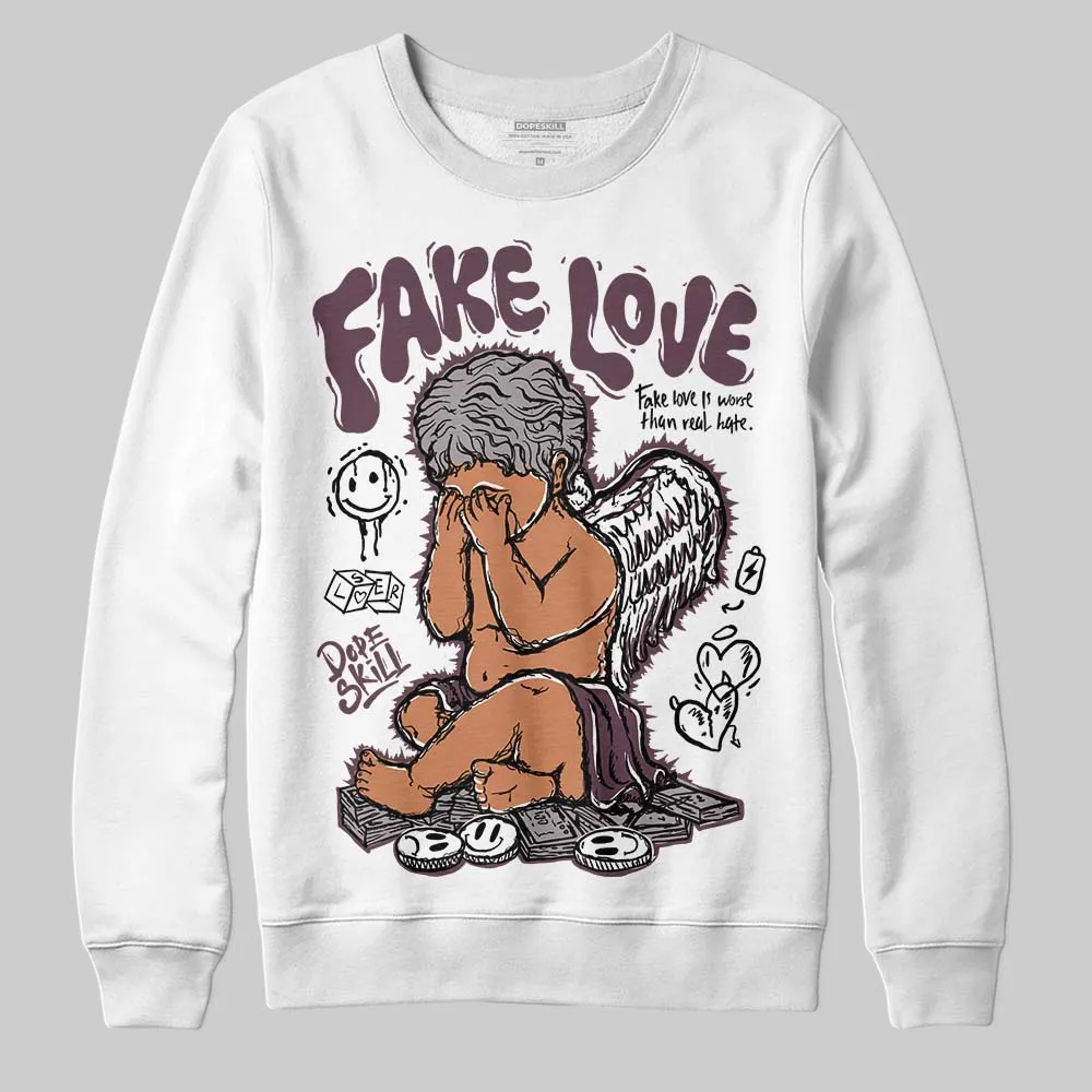 A Ma Maniere x Air 5s DopeSkill Sweatshirt False Love Graphic sold by DopeSkill