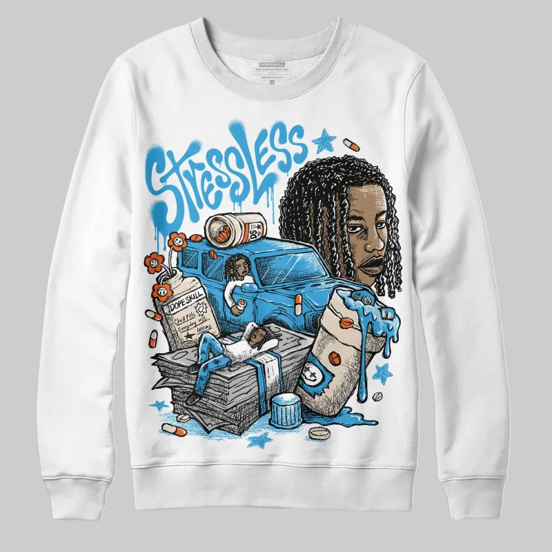 UNC Reimagined 1s DopeSkill Sweatshirt Stressless Graphic sold by DopeSkill