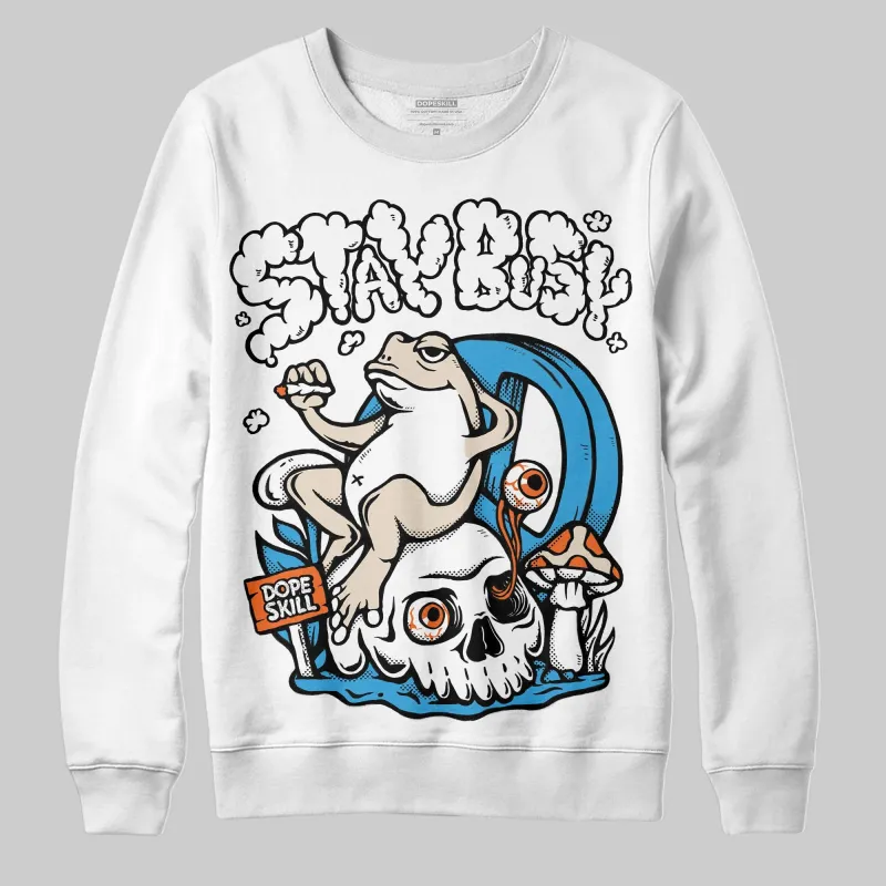 UNC Reimagined 1s DopeSkill Sweatshirt Stay Busy Graphic sold by DopeSkill