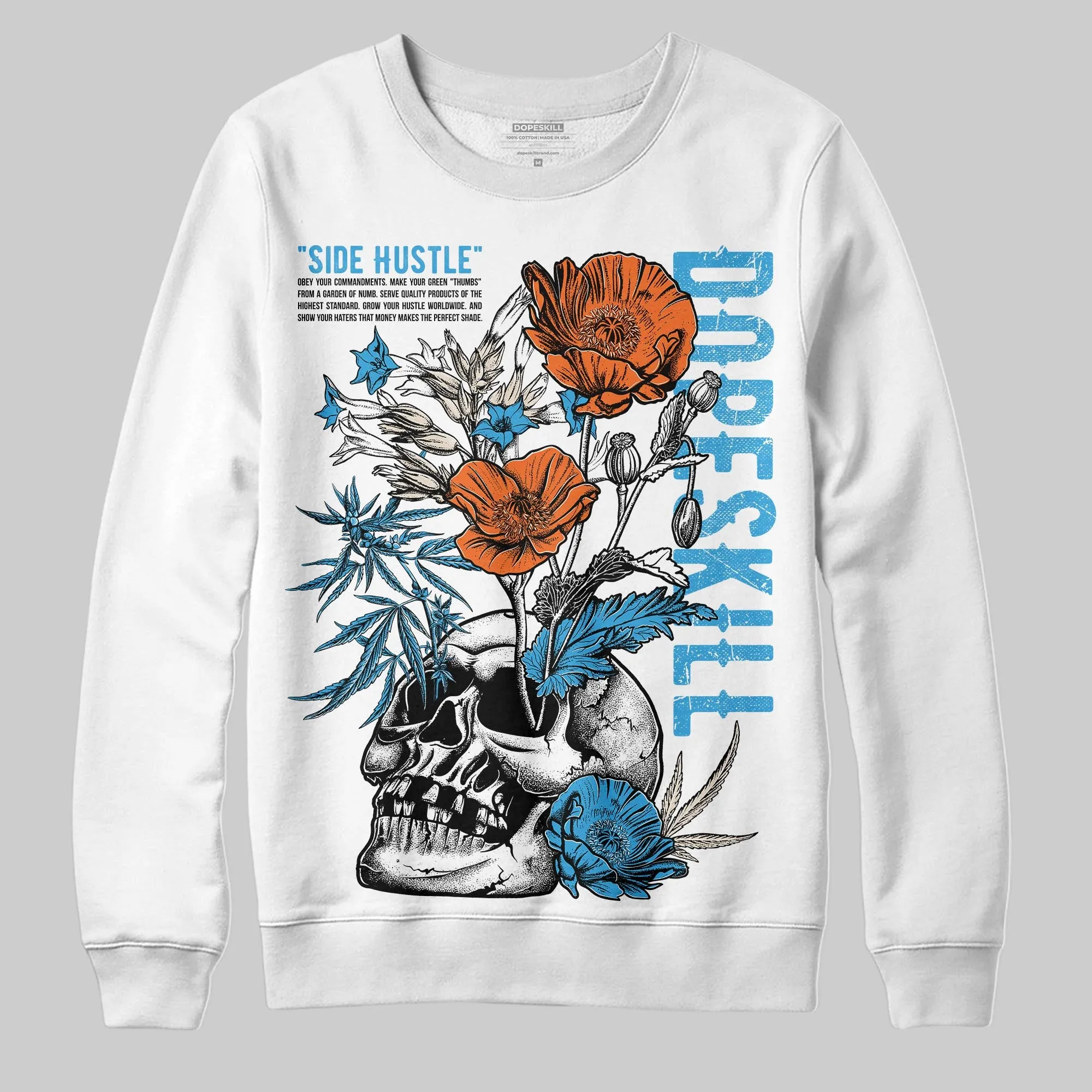 UNC Reimagined 1s DopeSkill Sweatshirt Side Hustle Graphic sold by DopeSkill