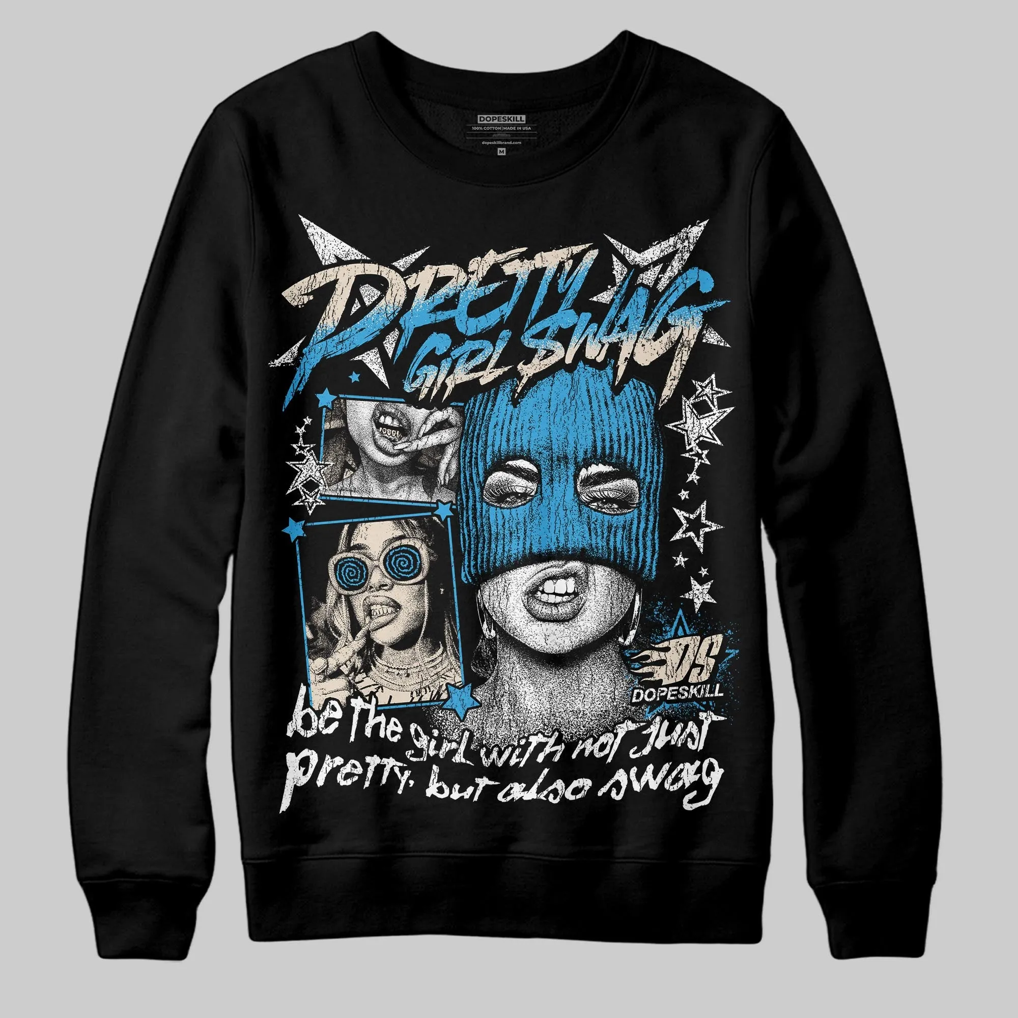 UNC Reimagined 1s DopeSkill Sweatshirt Pretty Girl Swag Graphic sold by DopeSkill product image thumbnail 2