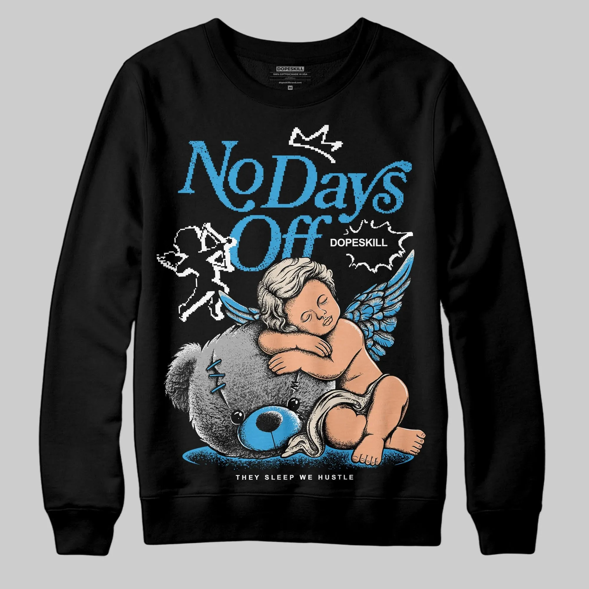 UNC Reimagined 1s DopeSkill Sweatshirt New No Days Off Graphic sold by DopeSkill product image thumbnail 2