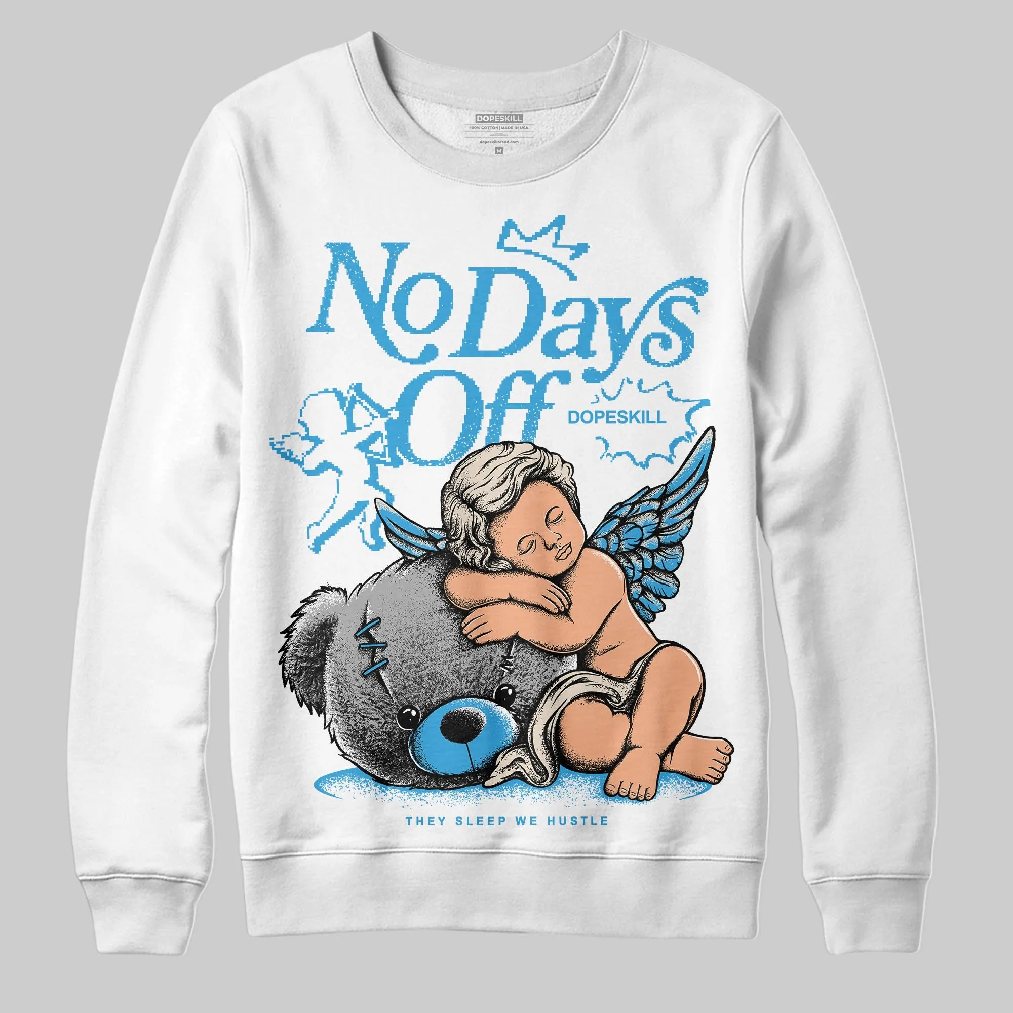 UNC Reimagined 1s DopeSkill Sweatshirt New No Days Off Graphic sold by DopeSkill