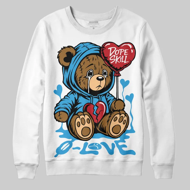 UNC Reimagined 1s DopeSkill Sweatshirt Broken Bear Graphic sold by DopeSkill