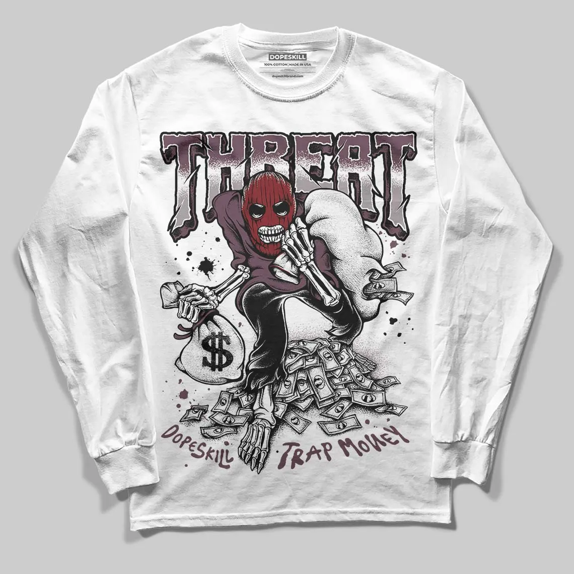 A Ma Maniere x Air 5s DopeSkill Long Sleeve T-Shirt Threat Graphic sold by DopeSkill
