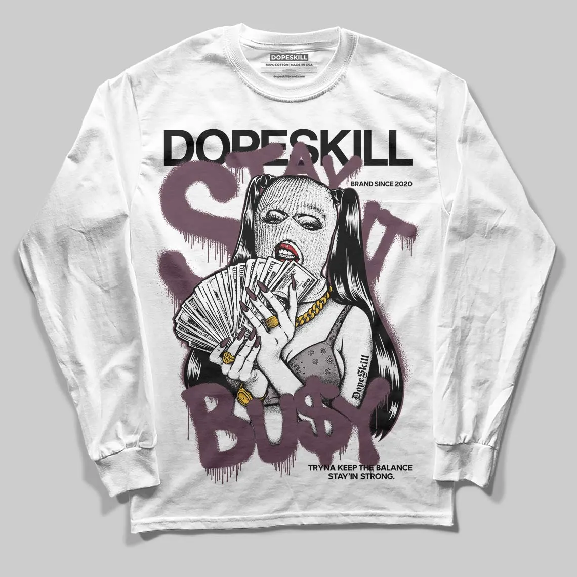 A Ma Maniere x Air 5s DopeSkill Long Sleeve T-Shirt Stay It Busy Graphic sold by DopeSkill