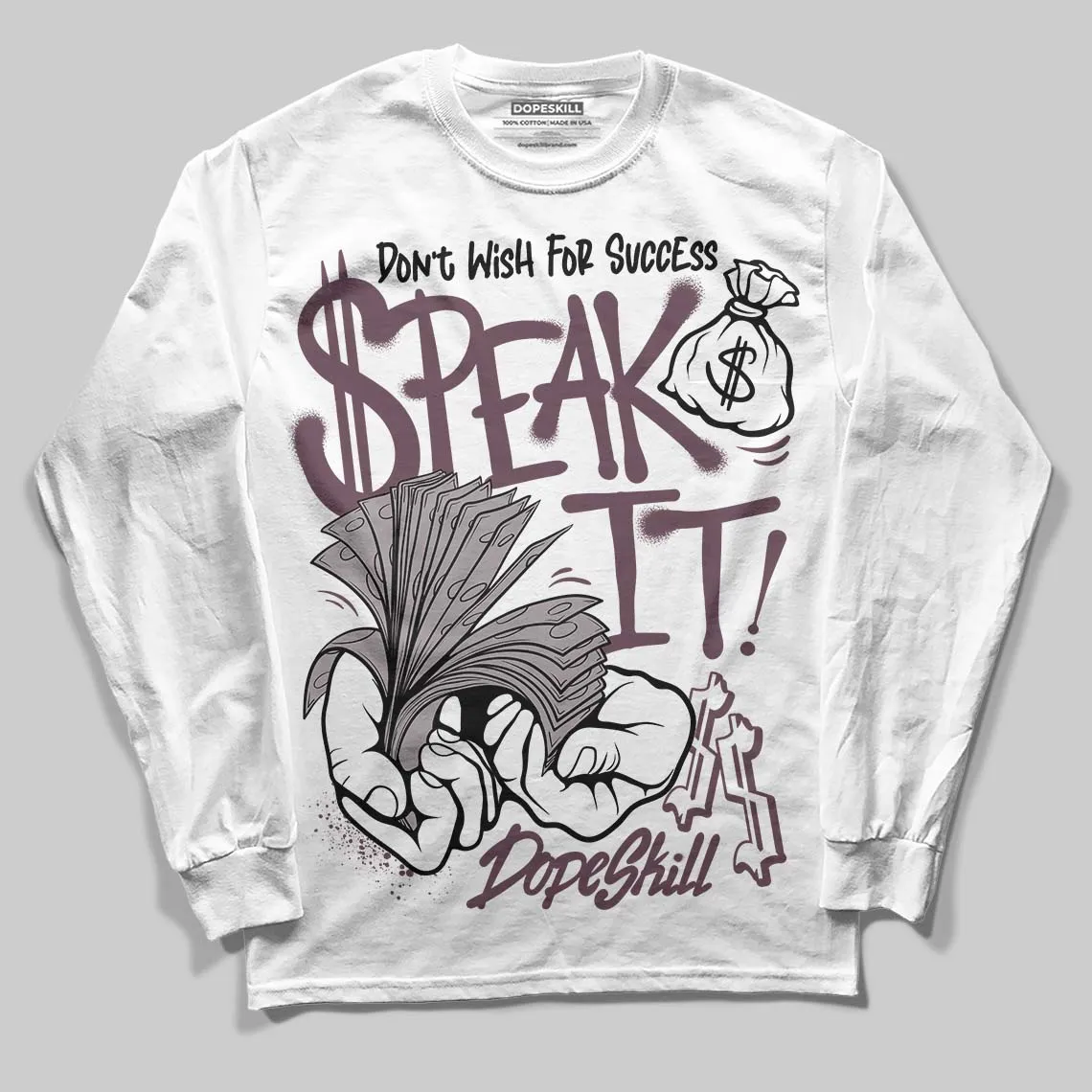 A Ma Maniere x Air 5s DopeSkill Long Sleeve T-Shirt Speak It Graphic sold by DopeSkill