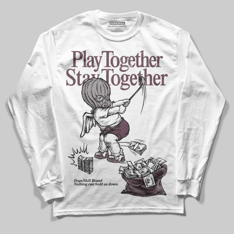 A Ma Maniere x Air 5s DopeSkill Long Sleeve T-Shirt Play together, Stay together Graphic sold by DopeSkill