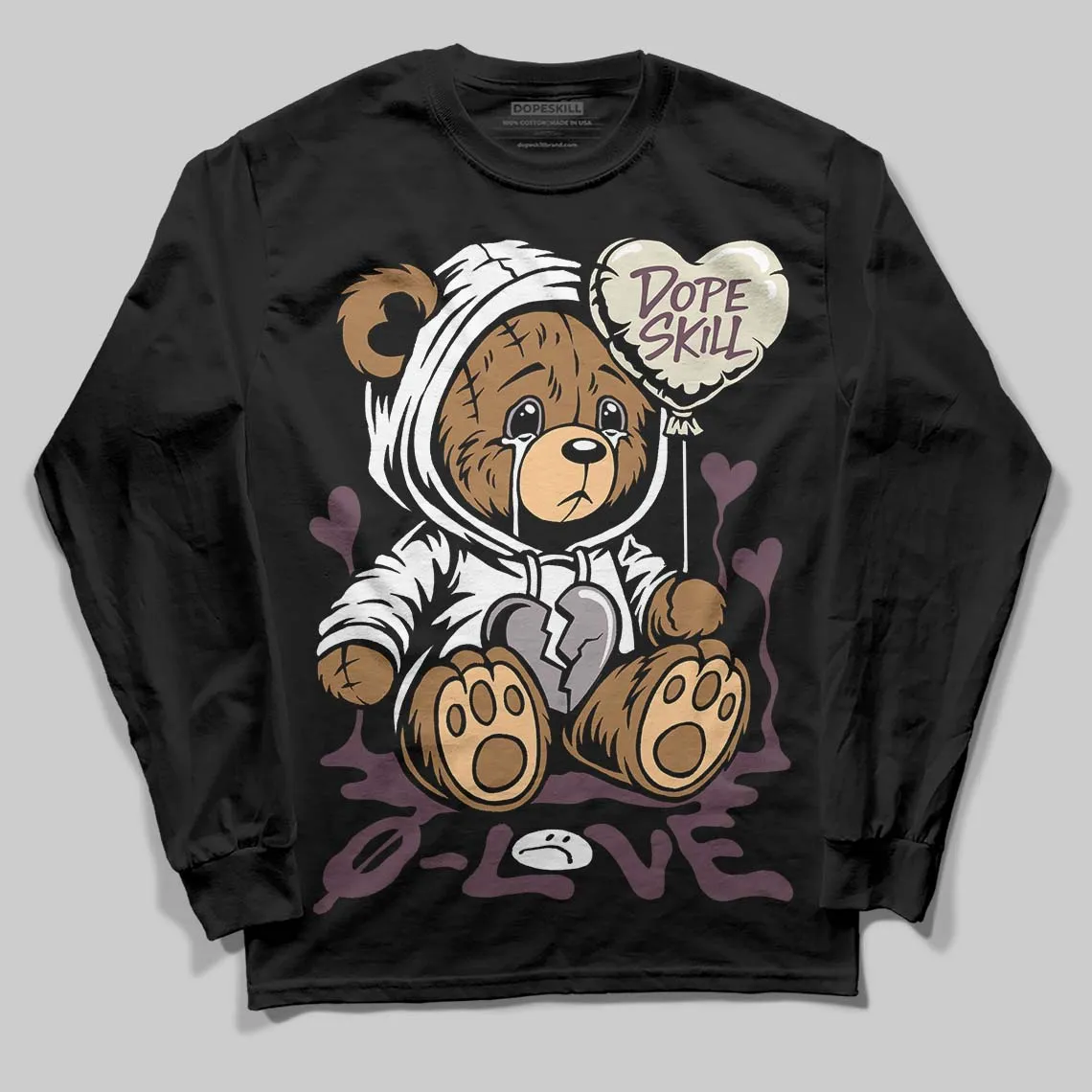 A Ma Maniere x Air 5s DopeSkill Long Sleeve T-Shirt Broken Bear Graphic sold by DopeSkill product image thumbnail 2