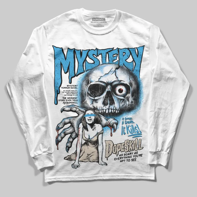 UNC Reimagined 1s DopeSkill Long Sleeve T-Shirt Mystery Ghostly Grasp Graphic sold by DopeSkill
