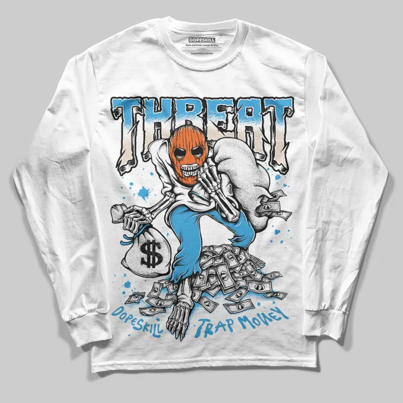 UNC Reimagined 1s DopeSkill Long Sleeve T-Shirt Threat Graphic sold by DopeSkill