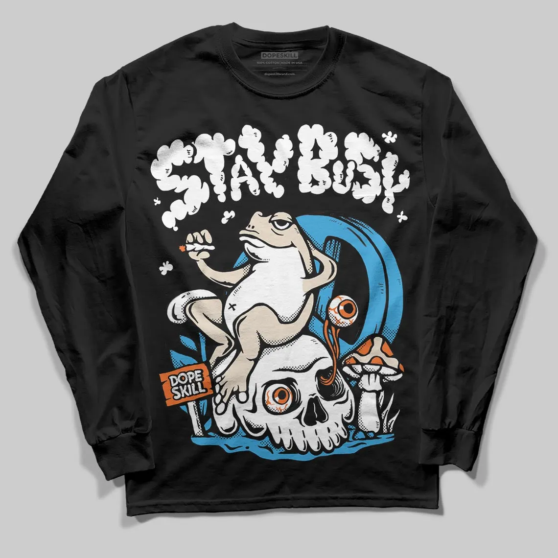 UNC Reimagined 1s DopeSkill Long Sleeve T-Shirt Stay Busy Graphic sold by DopeSkill product image thumbnail 2