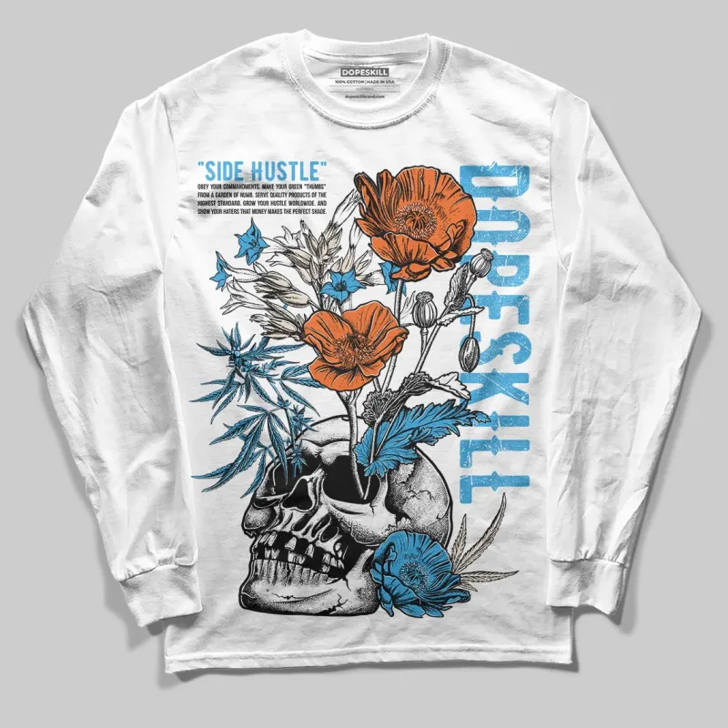 UNC Reimagined 1s DopeSkill Long Sleeve T-Shirt Side Hustle Graphic sold by DopeSkill