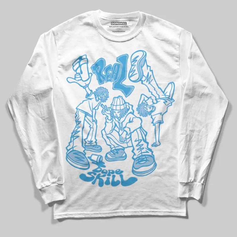 UNC Reimagined 1s DopeSkill Long Sleeve T-Shirt Real Y2K Players Graphic sold by DopeSkill
