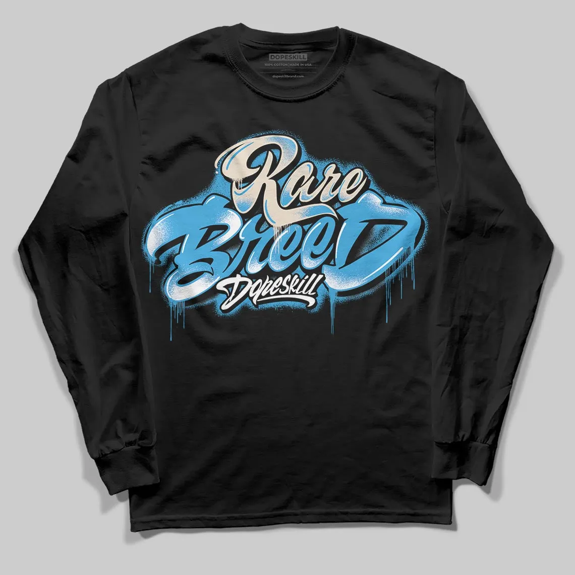 UNC Reimagined 1s DopeSkill Long Sleeve T-Shirt Rare Breed Type Graphic sold by DopeSkill product image thumbnail 2