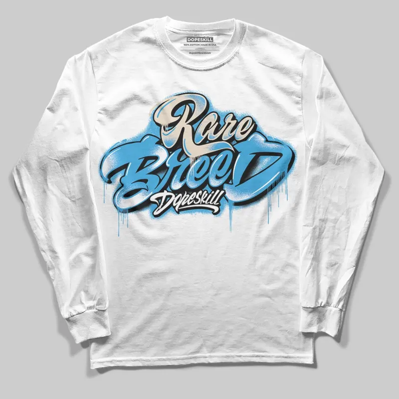 UNC Reimagined 1s DopeSkill Long Sleeve T-Shirt Rare Breed Type Graphic sold by DopeSkill