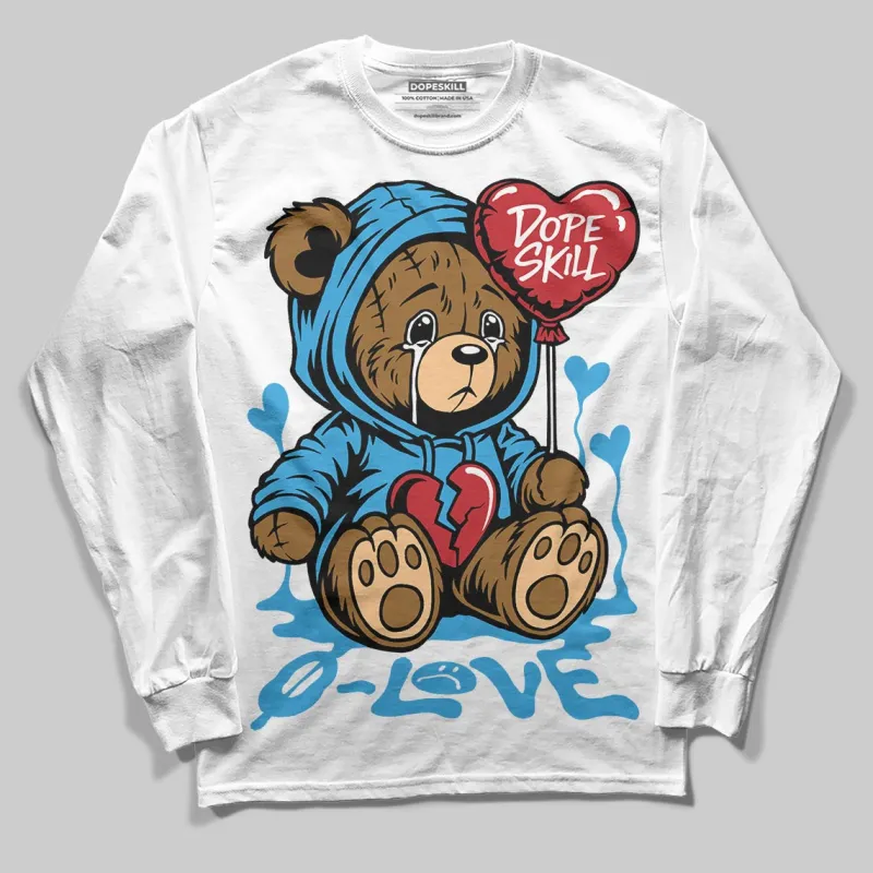 UNC Reimagined 1s DopeSkill Long Sleeve T-Shirt Broken Bear Graphic sold by DopeSkill