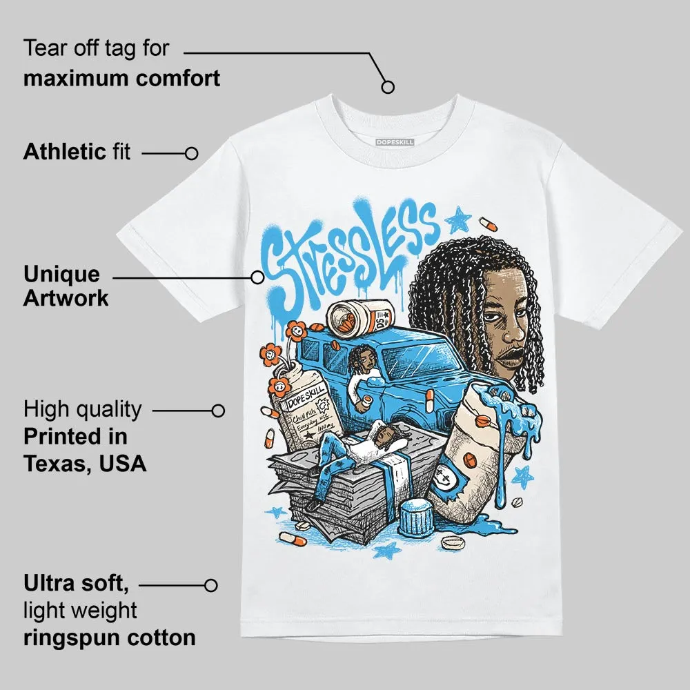 UNC Reimagined 1s DopeSkill T-Shirt Stressless Graphic sold by DopeSkill product image thumbnail 3