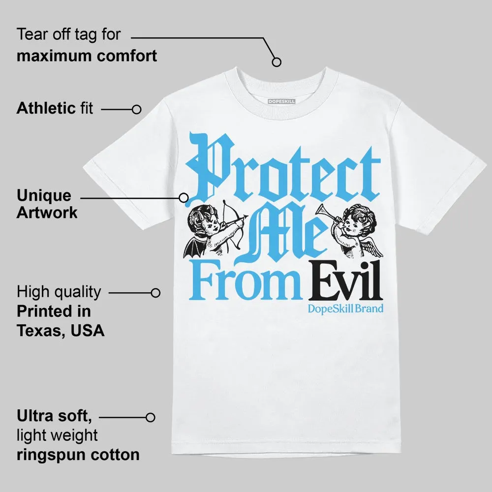 UNC Reimagined 1s DopeSkill T-Shirt Protect Me From Evil Graphic sold by DopeSkill product image thumbnail 3