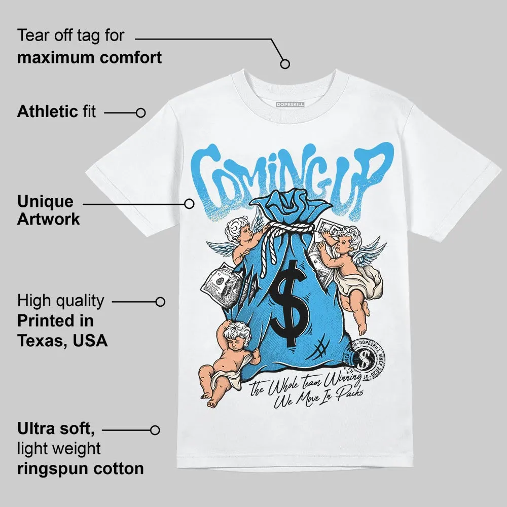 UNC Reimagined 1s DopeSkill T-Shirt Money Bag Coming Up Graphic sold by DopeSkill product image thumbnail 3