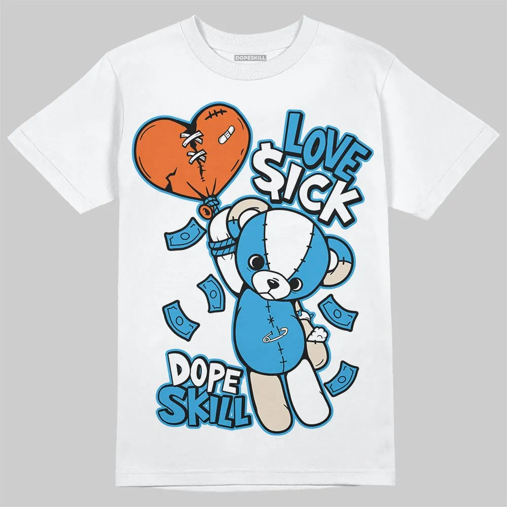 UNC Reimagined 1s DopeSkill T-Shirt Love Sick Graphic sold by DopeSkill