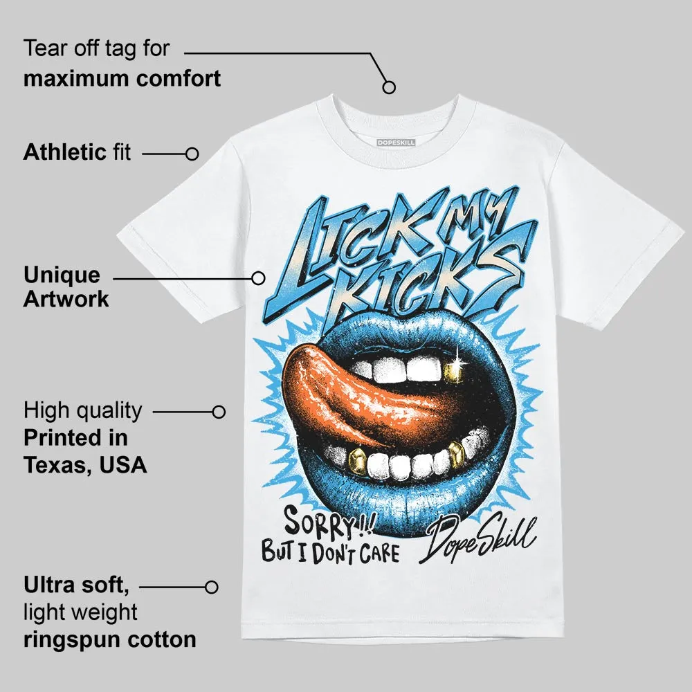 UNC Reimagined 1s DopeSkill T-Shirt Lick My Kicks Graphic sold by DopeSkill product image thumbnail 3