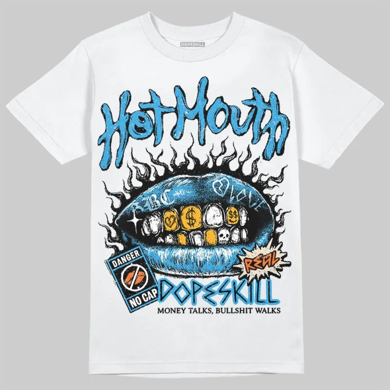UNC Reimagined 1s DopeSkill T-Shirt Hot Mouth Graphic sold by DopeSkill