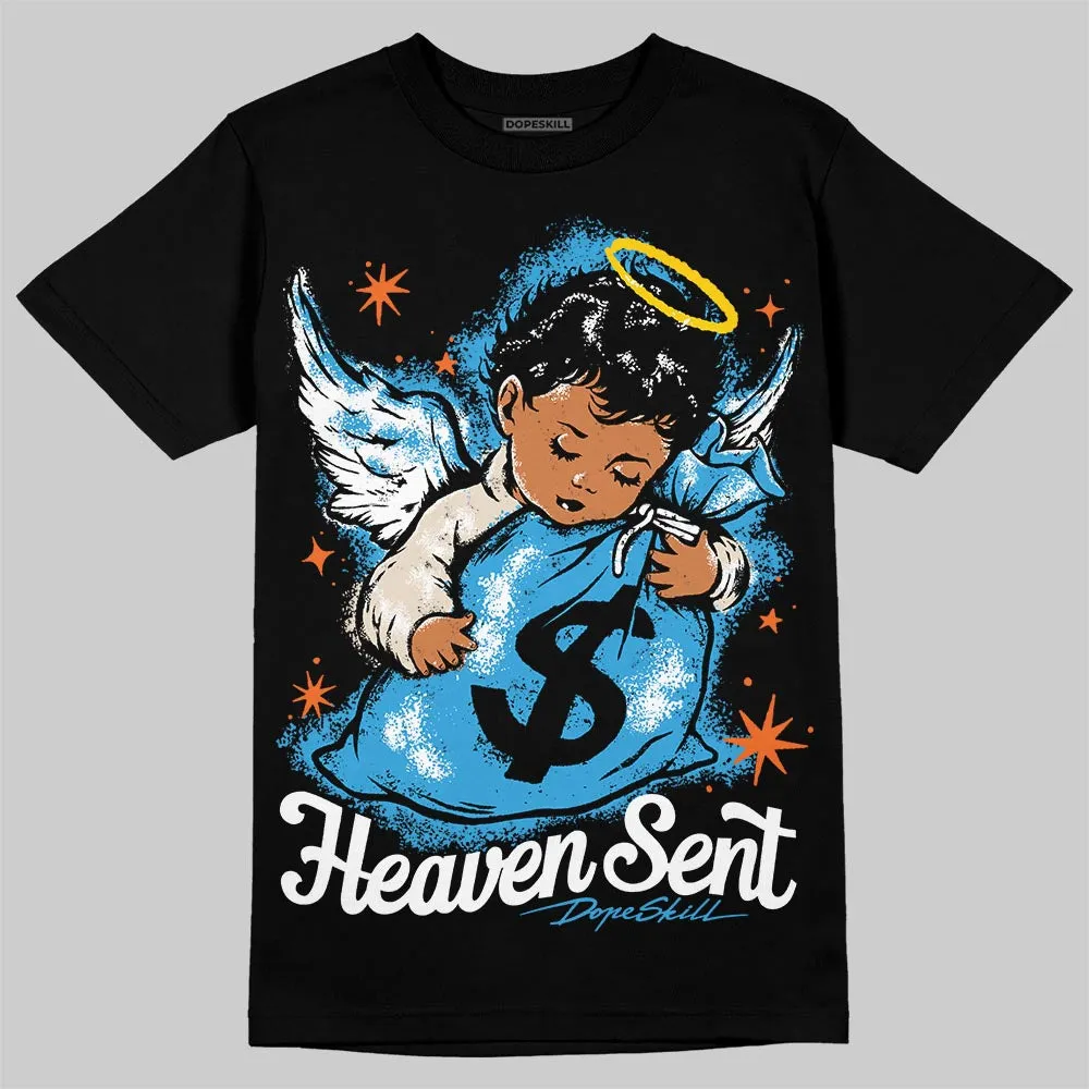 UNC Reimagined 1s DopeSkill T-Shirt Heaven Sent Graphic sold by DopeSkill product image thumbnail 2