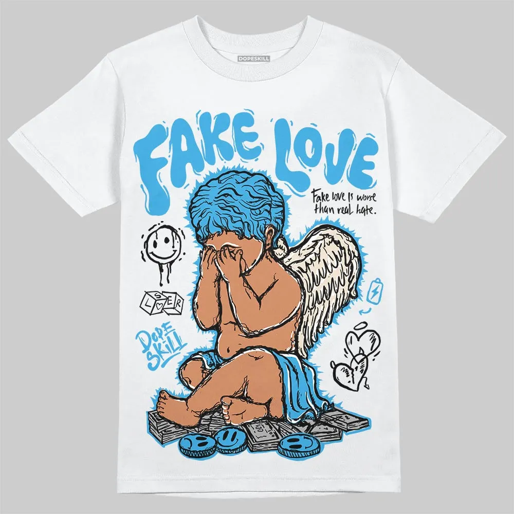 UNC Reimagined 1s DopeSkill T-Shirt False Love Graphic sold by DopeSkill