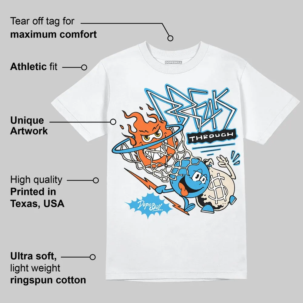 UNC Reimagined 1s DopeSkill T-Shirt Break Through Graphic sold by DopeSkill product image thumbnail 3