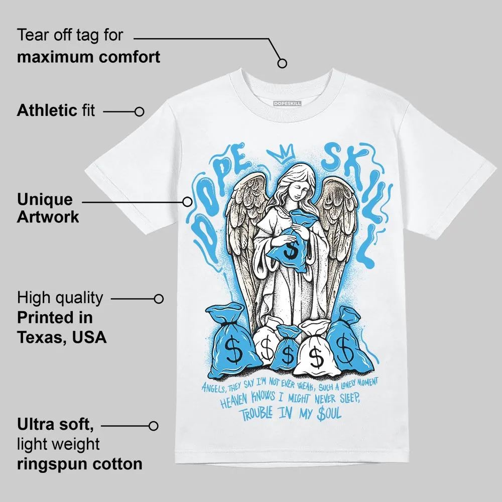 UNC Reimagined 1s DopeSkill T-Shirt Angels Graphic sold by DopeSkill product image thumbnail 3
