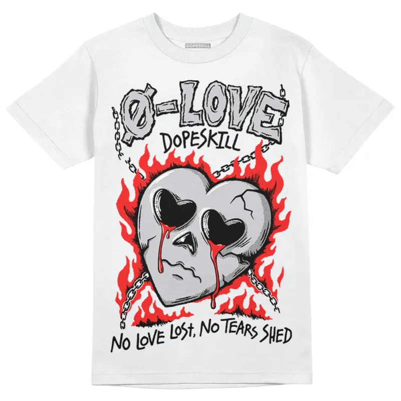 Grey Collection DopeSkill T-Shirt Crying Heart Graphic sold by DopeSkill