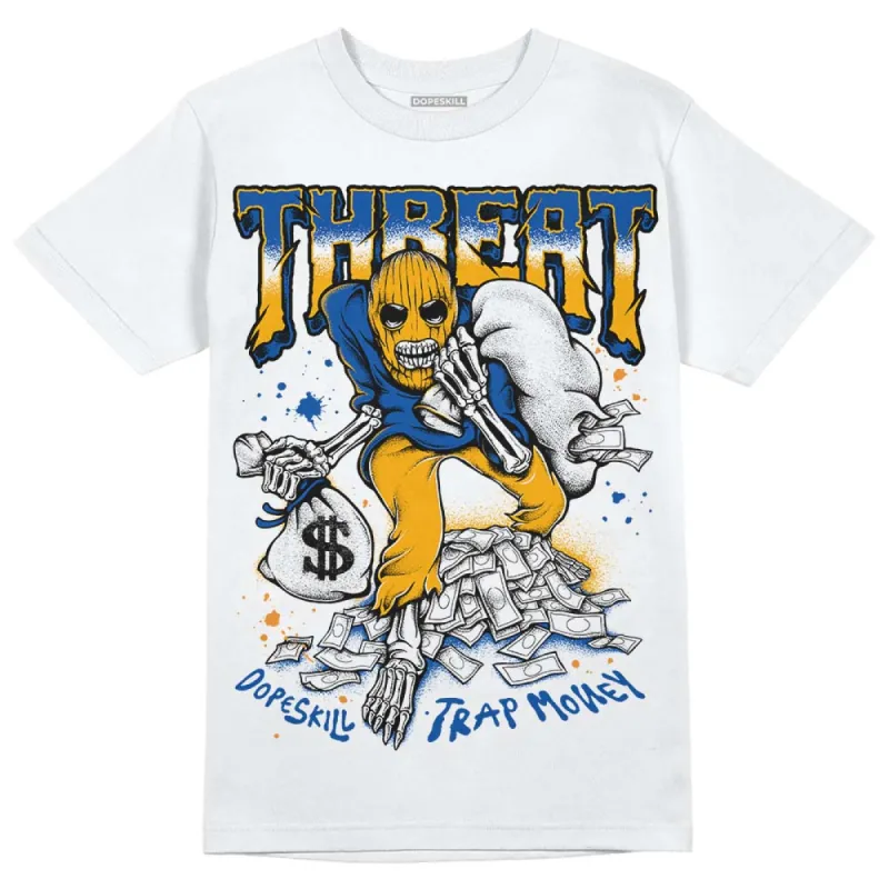 Dunk Blue Jay and University Gold DopeSkill T-Shirt Threat Graphic sold by DopeSkill