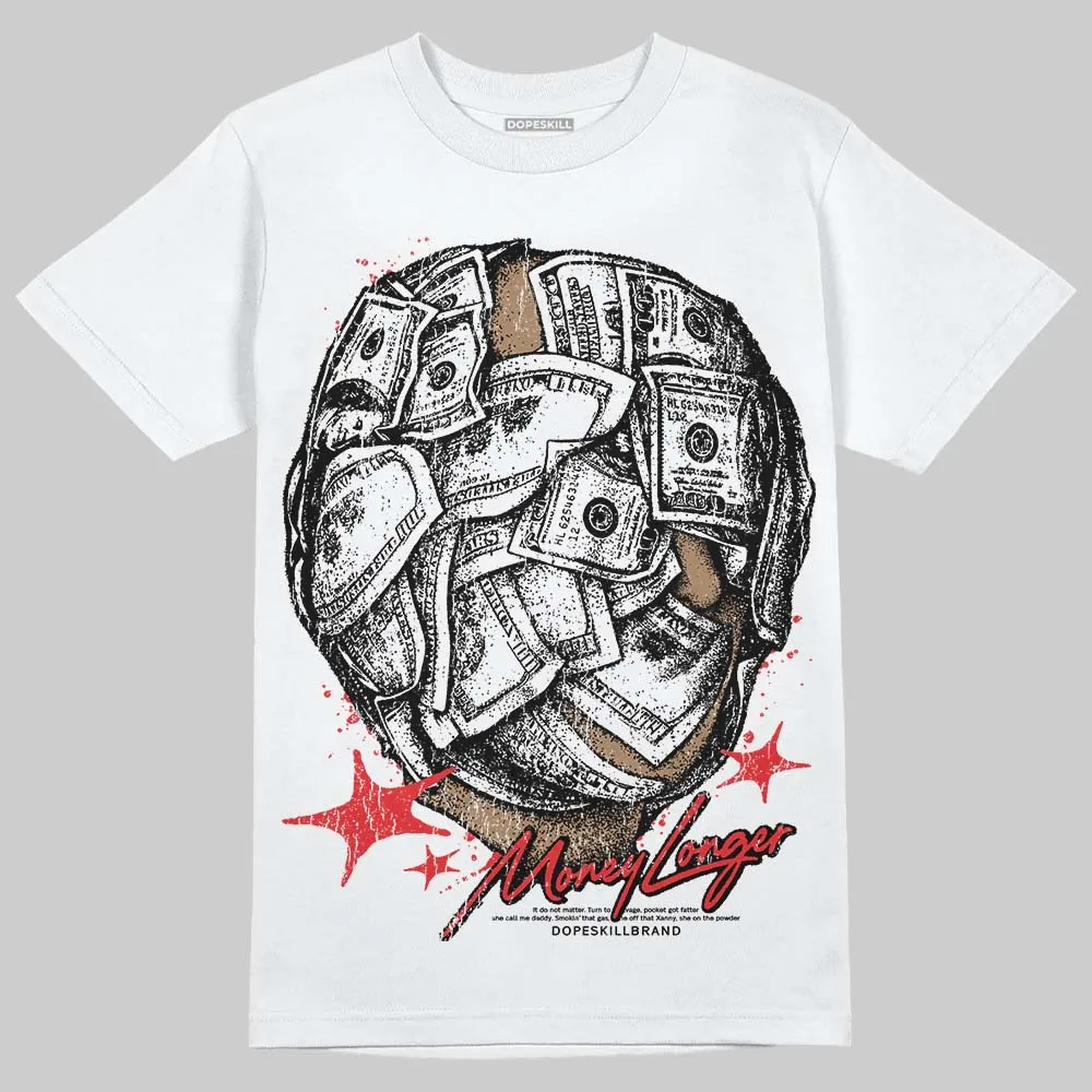 Cherry 11s DopeSkill T-Shirt Money Longer Graphic sold by DopeSkill