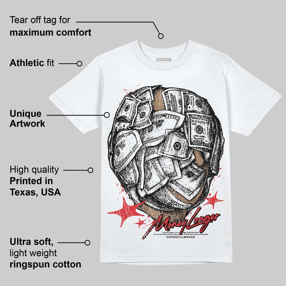 Cherry 11s DopeSkill T-Shirt Money Longer Graphic sold by DopeSkill product image thumbnail 4