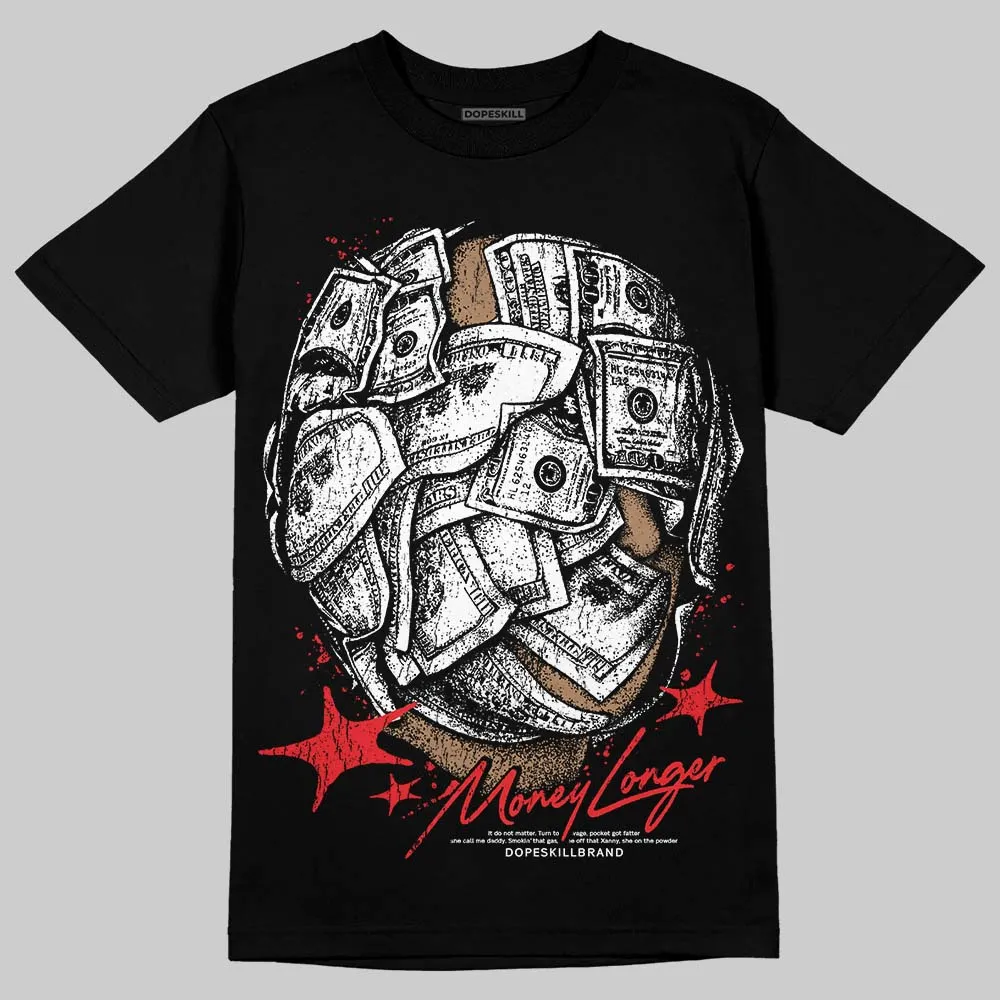 Cherry 11s DopeSkill T-Shirt Money Longer Graphic sold by DopeSkill product image thumbnail 2