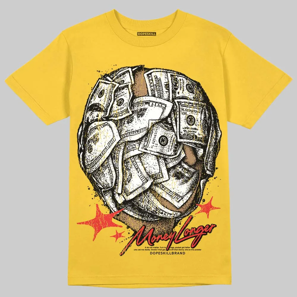 Yellow Collection DopeSkill T-Shirt Money Longer Graphic sold by DopeSkill product image thumbnail 3