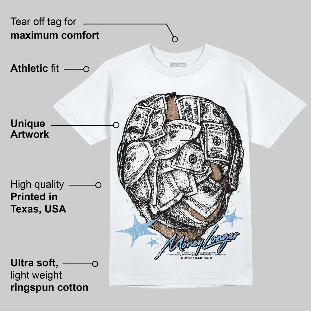 University Blue Collection DopeSkill T-Shirt Money Longer Graphic sold by DopeSkill product image thumbnail 5