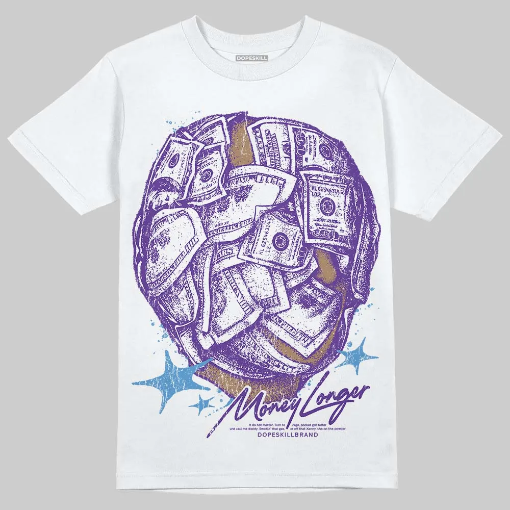 PURPLE Collection DopeSkill T-Shirt Money Longer Graphic sold by DopeSkill product image thumbnail 2