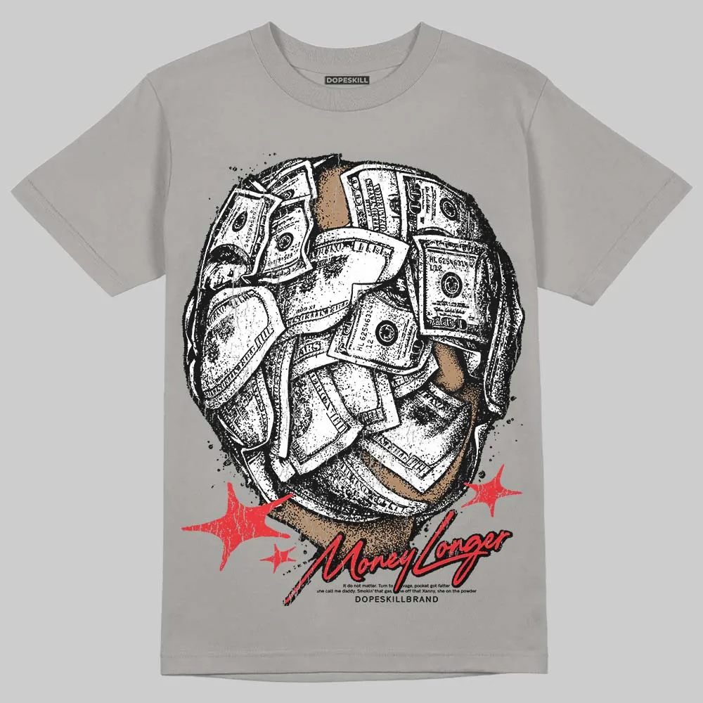 Grey Collection DopeSkill T-Shirt Money Longer Graphic sold by DopeSkill product image thumbnail 3