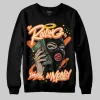 Orange Black White DopeSkill Sweatshirt Rolling in Money Graphic sold by DopeSkill