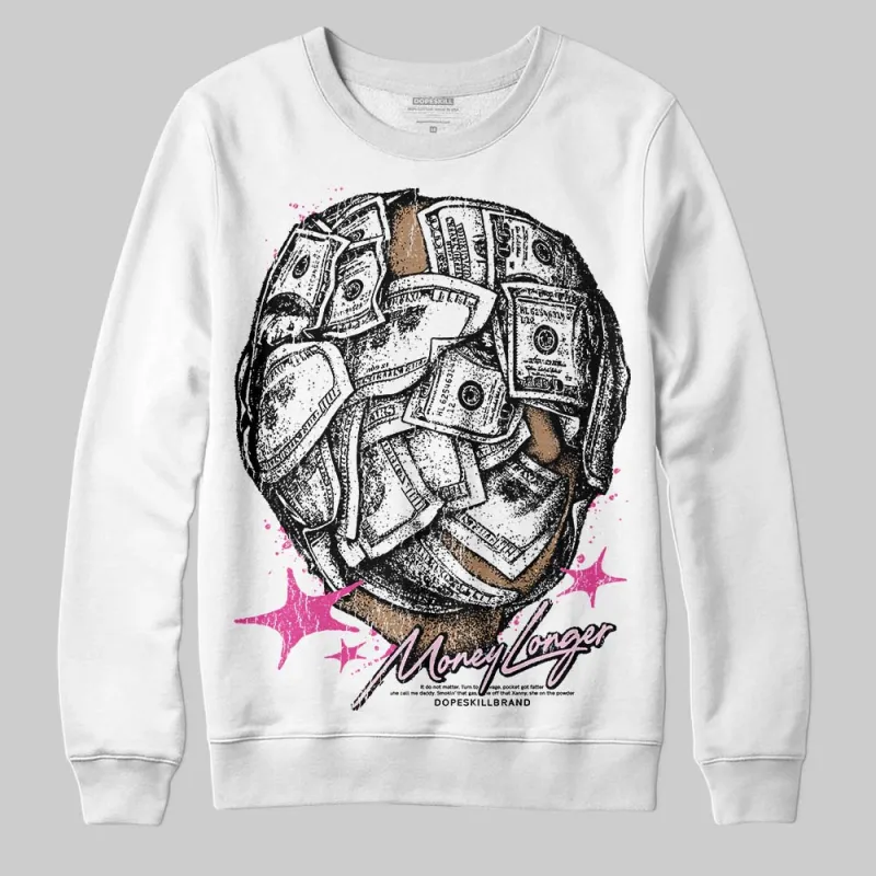 Pink Collection DopeSkill Sweatshirt Money Longer Graphic sold by DopeSkill
