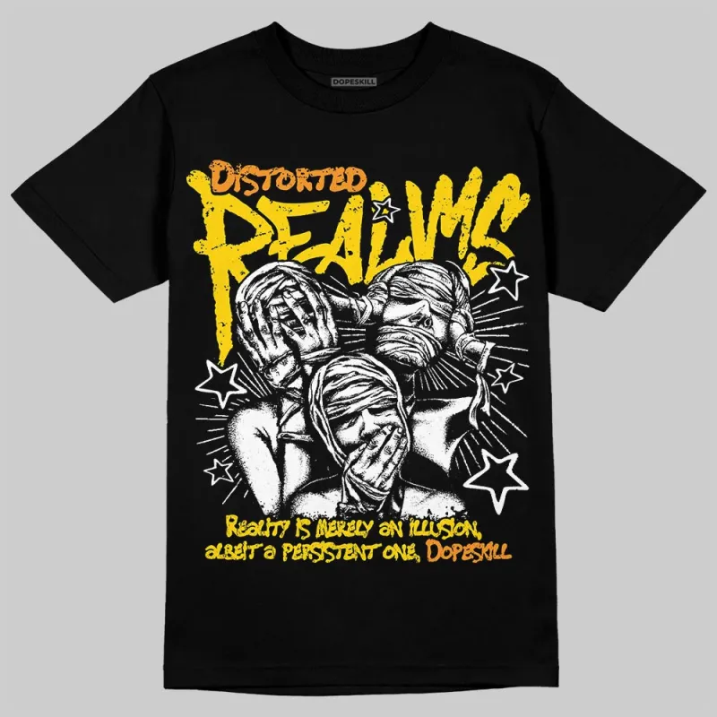 Yellow Ochre 6s DopeSkill T-Shirt Distorted Realms Graphic sold by DopeSkill