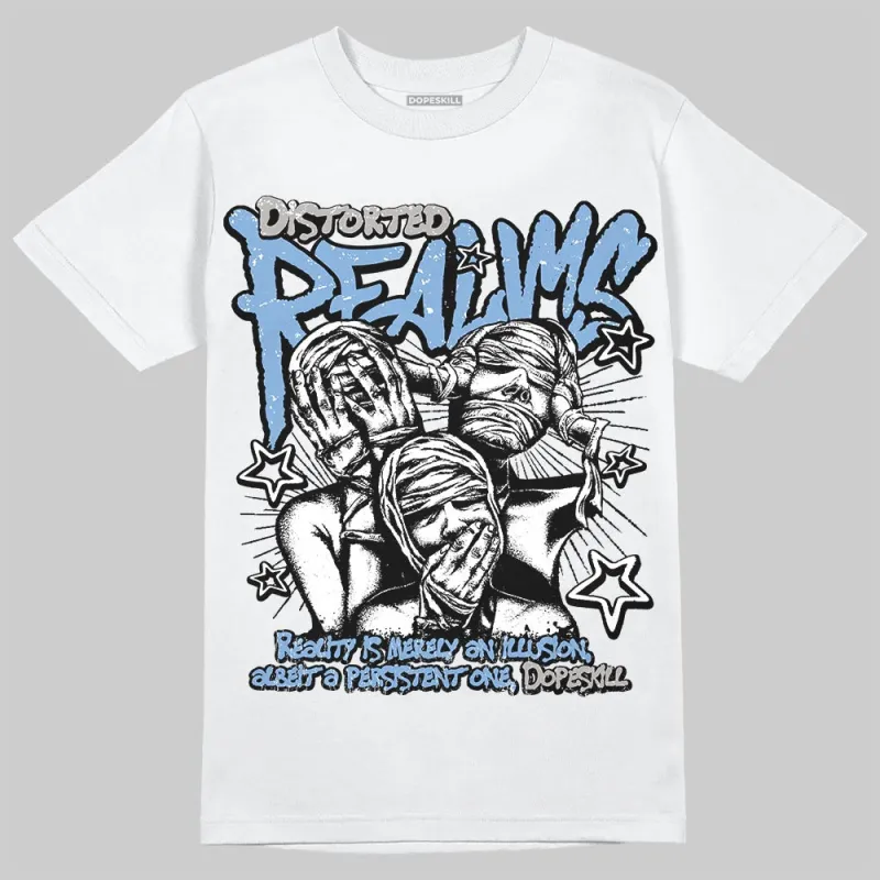 University Blue 5s DopeSkill T-Shirt Distorted Realms Graphic sold by DopeSkill